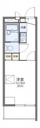 レオパレス太子橋の物件間取画像